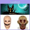 Sinister Halloween Evil Faceless Man Latex Mask Creepy Skull Alien Full Face Headpiece