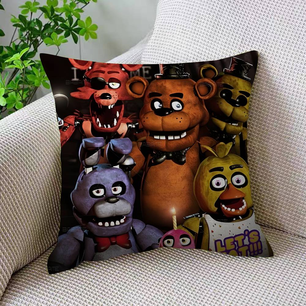 Fnaf Five-nights-At-Freddys Personalized Pillow Dust Cover Bedroom Kids Party Decoration Pillowcase Birthday Children Gift