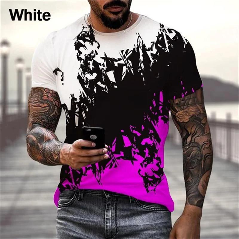 Retro Pattern Top 3D T-shirt, Fashion Clothing, Street Cool Men's Top T-shirt, Hot Shirt