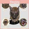 Scary Wolf Mask With Fur Gloves Perfect For Halloween Costume Parties And Cosplay Events