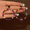 Exaggerated Rhinestone Hoop Earrings: Versatile & Elegant Women's Fashion with a High-End Appeal