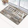 Welcome Entrance Foyer Door Anti-slip Dirt Resistant Floor Pad Wear-resistant Kitchen Decor Floor Mat Indoor Outdoor Personality