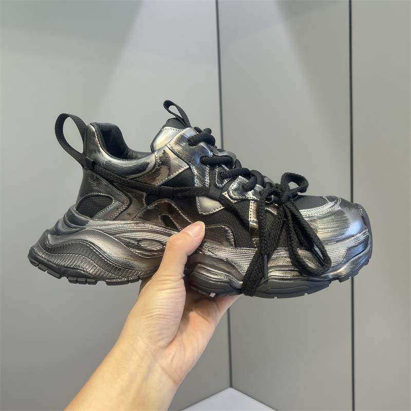 Nowe buty codzienne buty jesienno-zimowe modne buty buty sportowe na platformie buty typu "dad shoes"