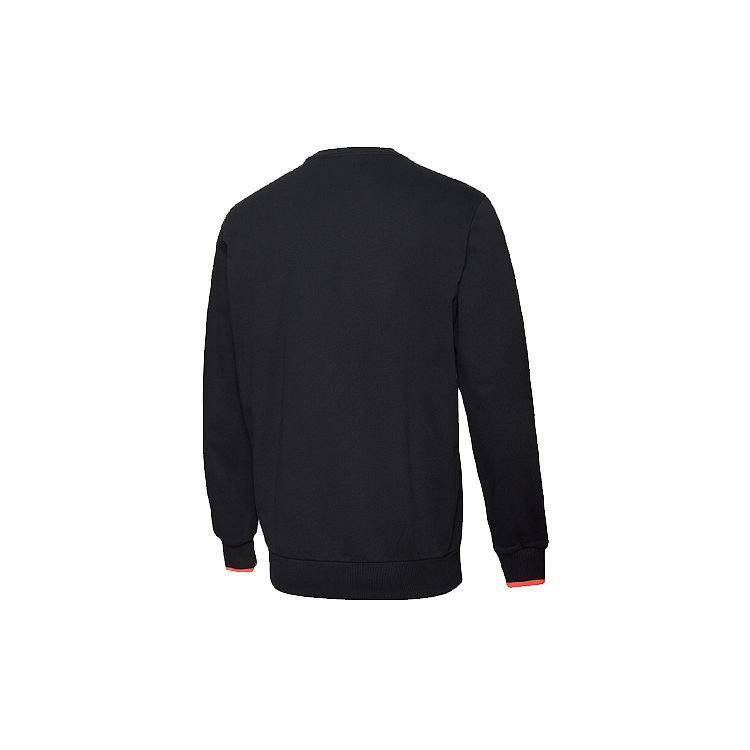 Puma Casual Crew Neck Sweatshirt Men Tops Black 598134-01