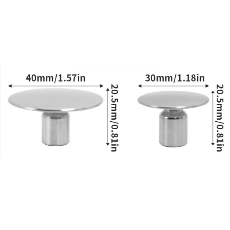 Ultralight leveling hammer replacement head car dent repair tool dent pit repair free sheet metal stainless steel head M8 thread