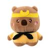 Adorable Capybara Plush Toy Featuring Wukong Pigsy And Tang Seng Perfect For Kids Gifts