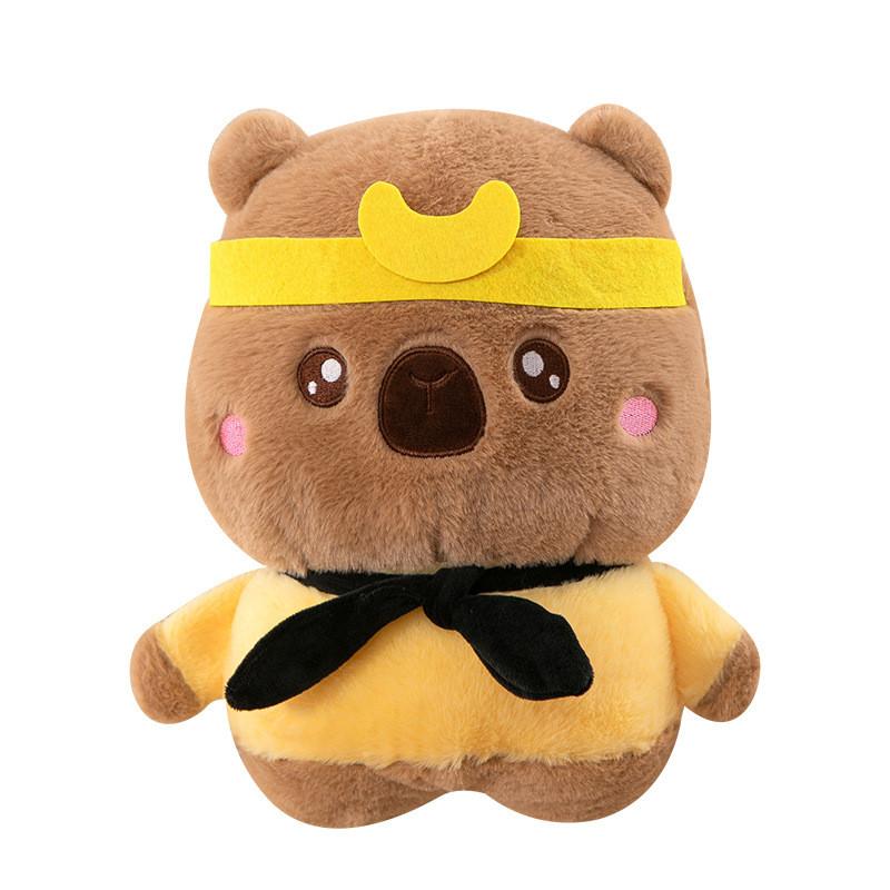 Adorable Capybara Plush Toy Featuring Wukong Pigsy And Tang Seng Perfect For Kids Gifts