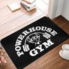 Powerhouse Gym Wycieraczka Mata Antypoślizgowa Kulturystyka Fitness Motywacyjny Cytat Łazienka Kuchnia Balkon Dywanik Wejściowy Dywan 40*60cm