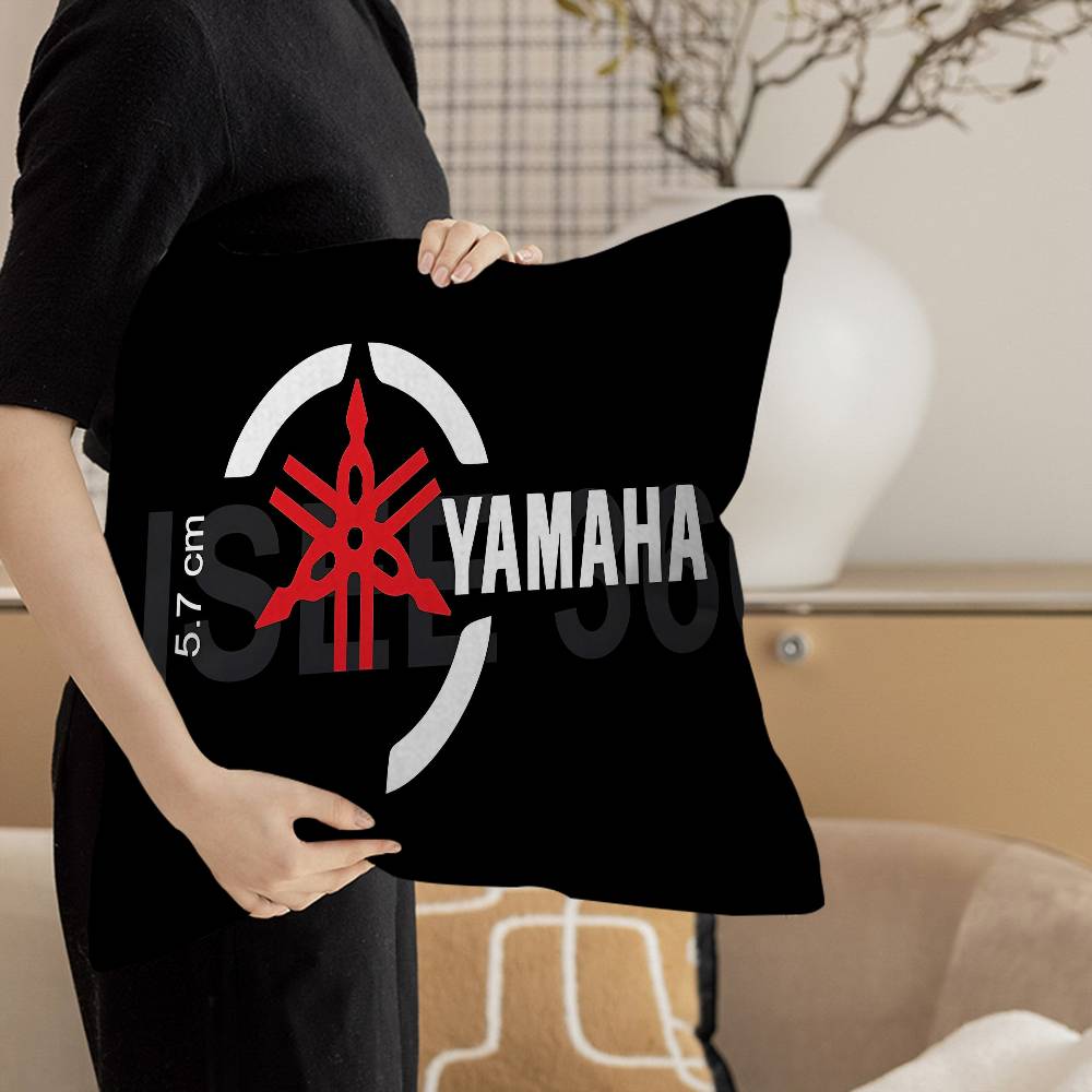 Federa per Cuscino Y-Yamaha Copricuscino da Lancio per Divano Auto Regalo di Natale 40x40cm 45x45cm