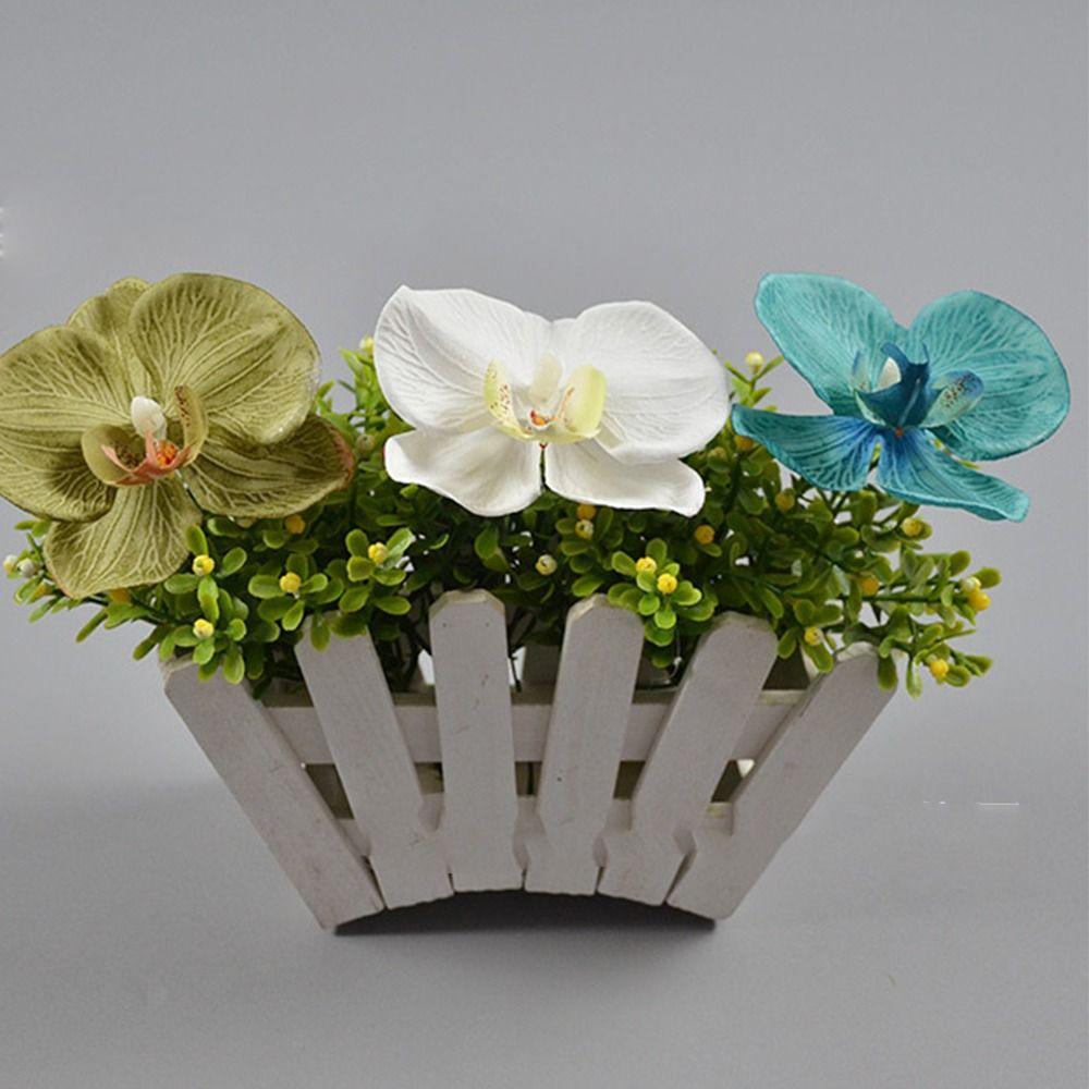 Headdress Simulated Flower DIY Jewelry Making Craft Butterfly Orchid Flower Earring   Women