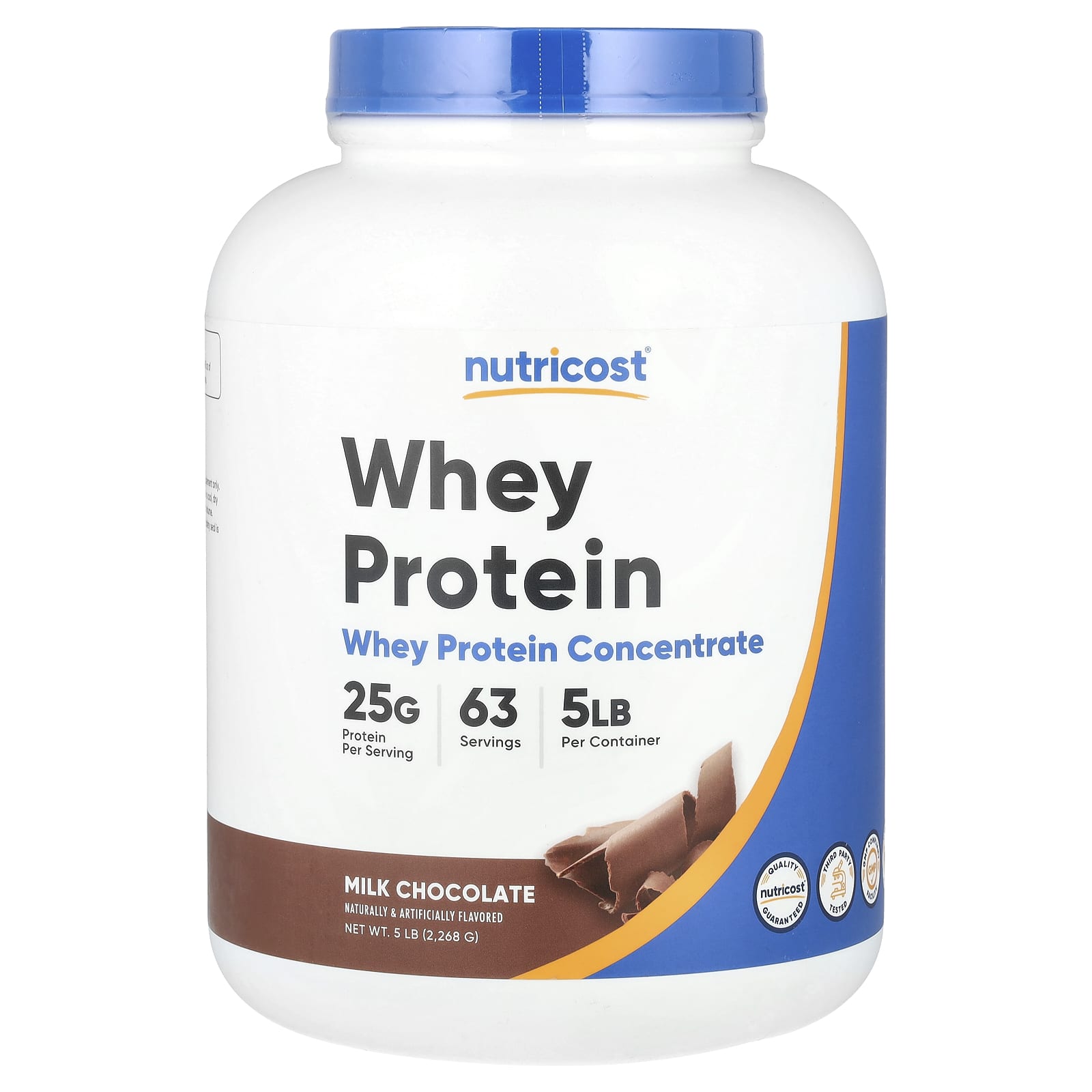 

Whey Protein Concentrate, Milk Chocolate, 2,268G (5Lb)