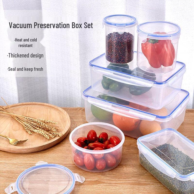Kitchen 8 Plastic Food Storage Container