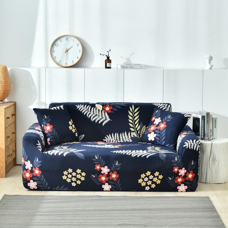 Stretch All-Inclusive Sofa Cover Printed Knitted Sofa Cover Dirt-Proof Cover