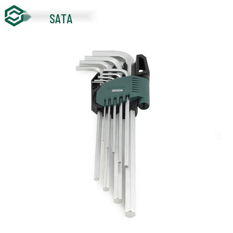 SATA 9-Piece Extra Long Hex Key Set