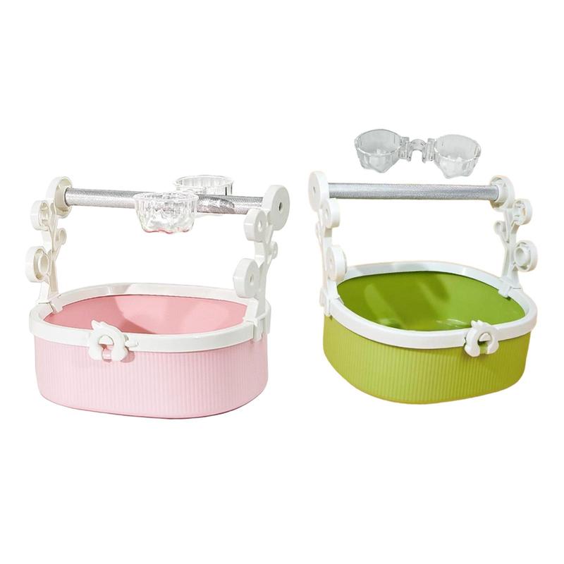 Bird Perch Stand Training Activity Toy Removable Parrots Exercise for Small Medium Parrot Cockatiels Budgie Conures Lovebirds