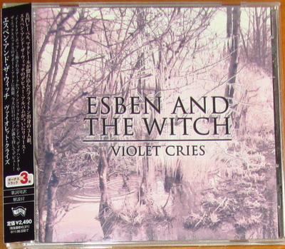 CD ESBEN & THE WITCH - Violet Clyze OLE9392J Matador 2011 Japan ObiRock Used