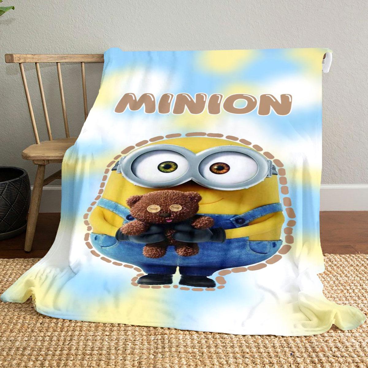 

Плед Minions Соняшникова пригода підходить для ліжок, диванів та різноманітних інших випадків, що робить його ідеальним подарунком. 75x90cm