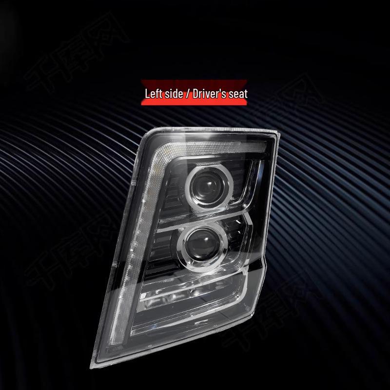 

Shaanxi Delong X5000 Bi-LED Headlight Assembly: Quad Low & High LED Single Pack