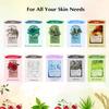 Tonymoly Glow Getter Face Sheet Mask| Pack of 10|Sheet Face Mask for Glowing Skin|Facial Mask With Essence|Sheet Mask Combo