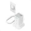 Tower-type Power Strip, 2m Extension Cord, Slim Plug, 8 AC Outlets, 4 USB Ports (Type-A/C), PD20W, TESSAN Table Tap, Multi-outlet, Surge Protection, M