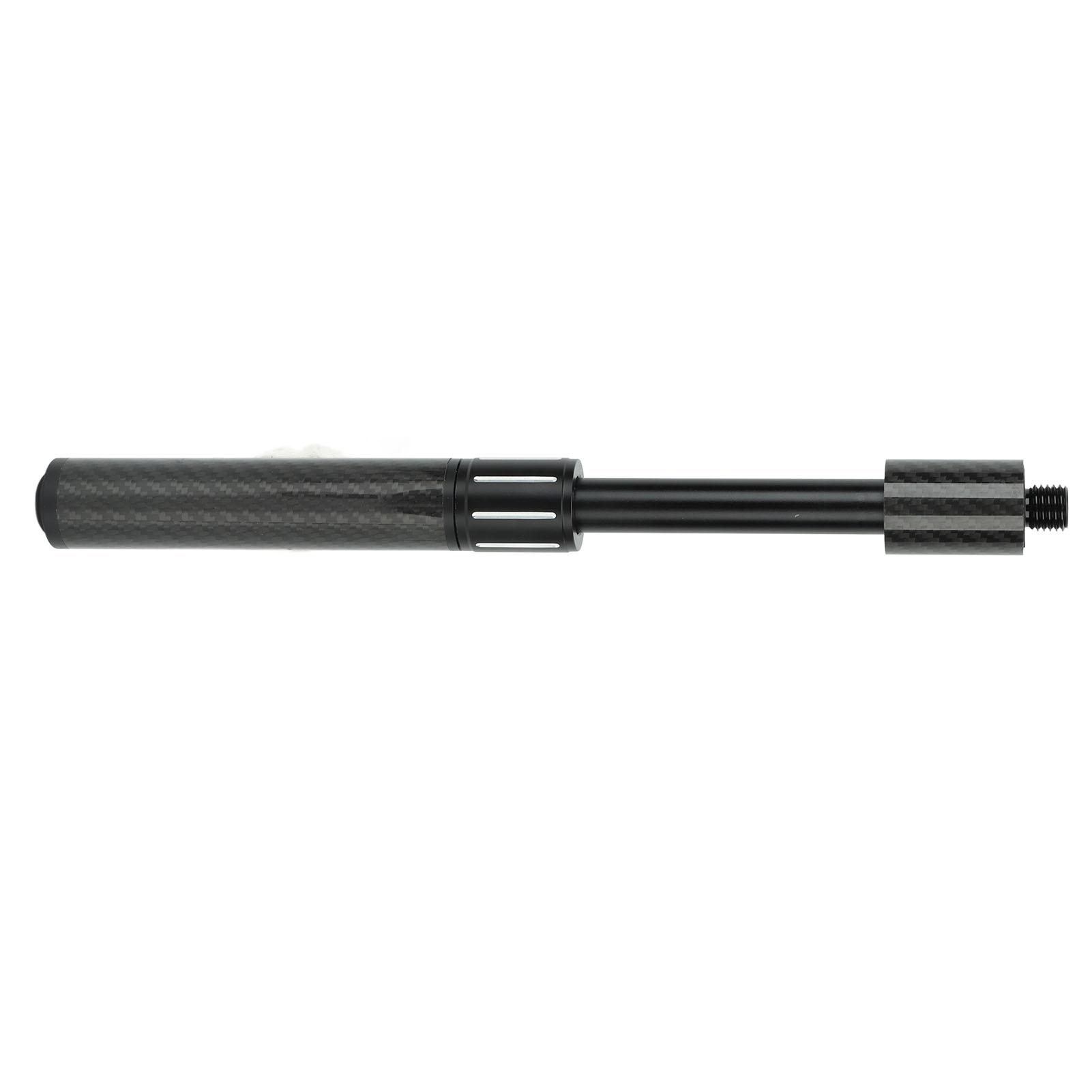 

Billiards Pool Cue Extension Carbon Fiber Telescopic Pool Cue Extender for Playing