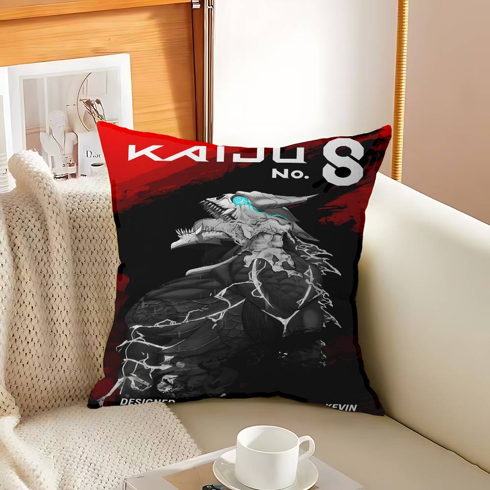 Anime K-Kaiju No Cushion Cover Car Throw Pillow Case For Sofa Car Christmas Gift 40X40Cm 45X45Cm