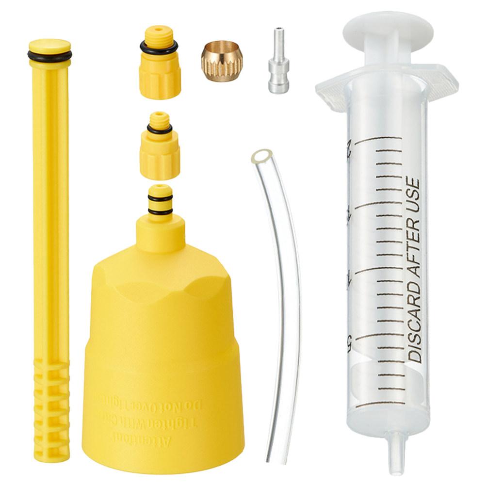 Hydraulic Brake Bleed Tool for Road Bike Brake Bleeding Kit Oil Fluid Bleeder Syringe Style Easy Bleeding Smooth Braking