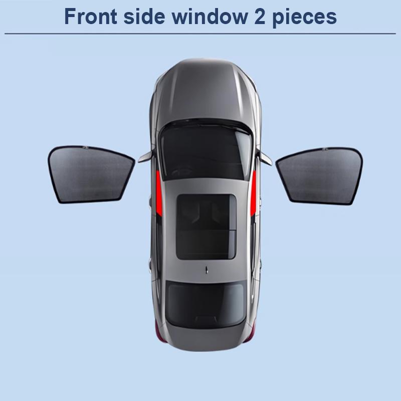 Sun Shades For Volkswagen VW ID4 ID.4 2021 2022 2023-2025 Sunshades Magnetic Heat insulation Window Visor Car AccessoriesWindshield Sunshades 1