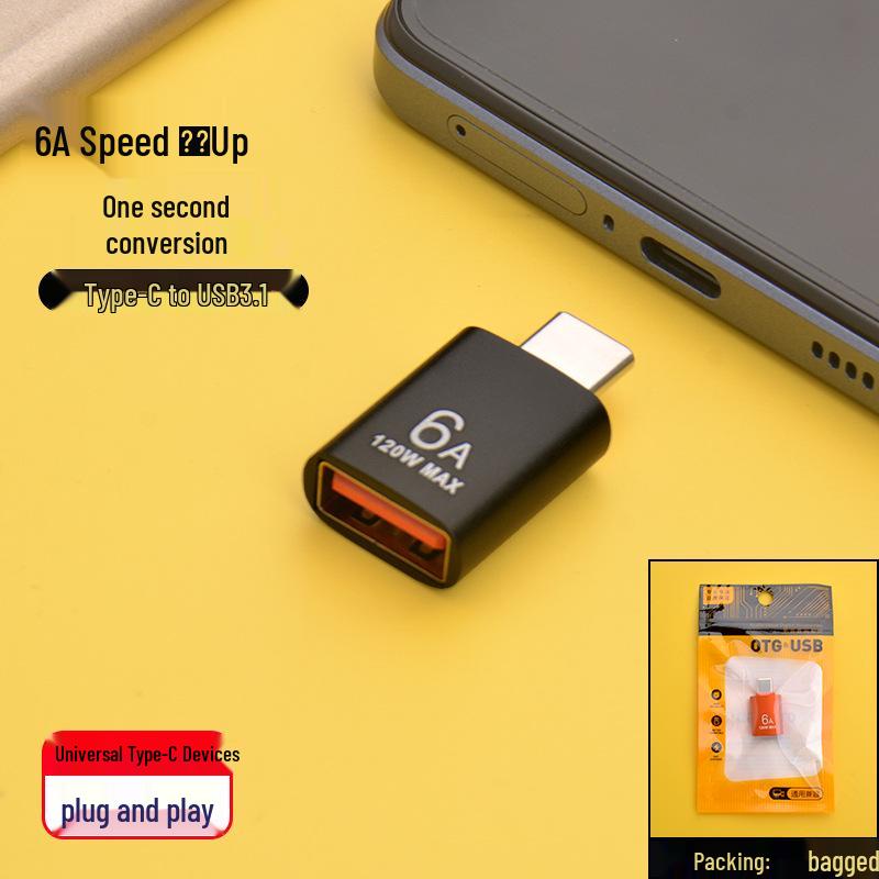 CE Alloy Type-C to USB 3.1 OTG Adapter for Android Tablet & Mobile