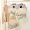 Large Capacity Wardrobe Hanging Mesh Storage Bag Multi-layer Socks Organizer save Space Multi-function Storage Solution