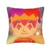 Hugh Morris Tomodachi Life Clown Square Pillow Case  Cushion Cover Awesome Zipper Decor Pillowcase for Home 18"