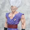 34CM Dragon Ball Z Super Anime Figure White God Beast Gohan Goku Saiyan Anime Figure Action fugure Collection Gifts Toy Model