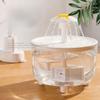 2026 New Flower Cat Water Fountain Automatic Flowing Water Pet Drinking Dispenser USB Plug In Dog Cat Waterer KTY