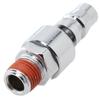 67mm Quick Connector PT2 (1/4) Thread Diameter Nickel-plated Iron Quick Joint 1/4 Inch 360 Degree Rotary Air Compressor
