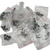 125 Stück 25 Typen Micro Takt Taster Schalter Sortiertes Kit SMD DIP 2*4 3*6 4*4 6*6 12*12 Reset Mini Kippschalter für Arduin