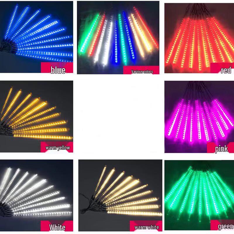Outdoor LED Meteor Shower String Lights