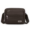 Large Capacity Casual Crossbody Bag - Adjustable Shoulder Strap, Multiple Zipper Compartments, Travel Shopping and Daily Use