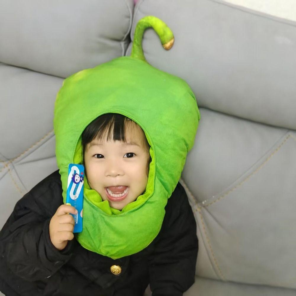 Soft Onion Headpiece Costume Hat Funny Fun Party Headwear Cartoon Plush Hat for Men Women Kids