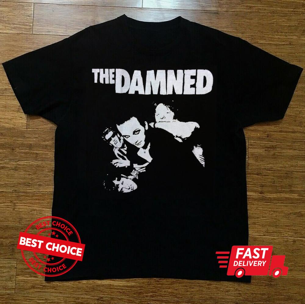 

The Damned member men Black T-Shirt S-3XL Q7158 2XL