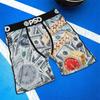 PSD Boxer Briefs Estampados Cómodos de Secado Rápido para Hombre de Línea Larga de Tiro Medio