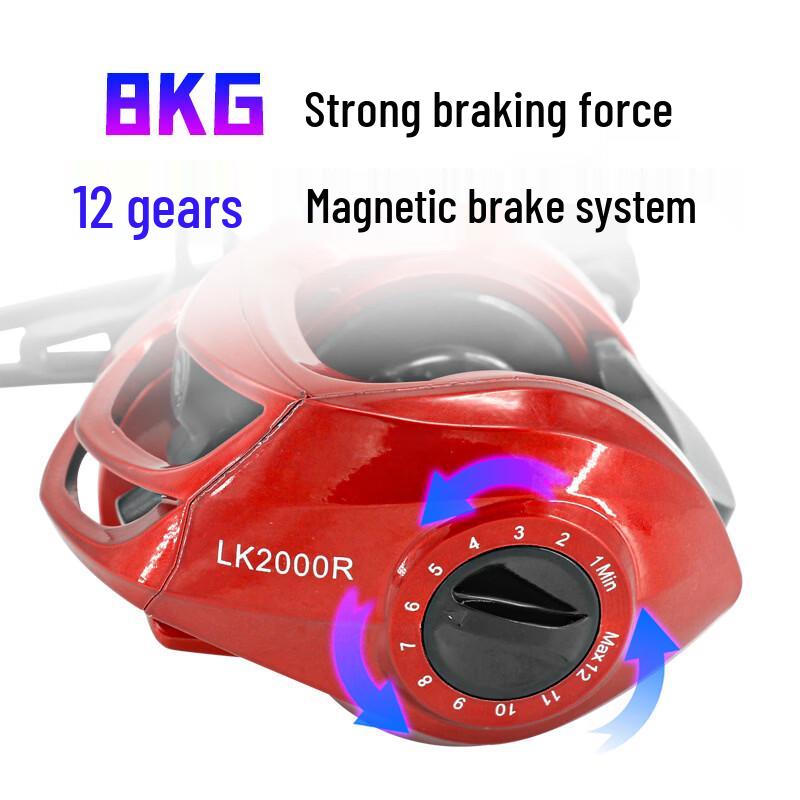DEUKIO Ultra-Long Cast Baitcasting Fishing Reel