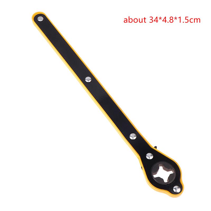 

Ergonomic Ratchet Wrench With Cross-shaped Design – A Labor-saving Car Jack Tool For Effortless Tire Removal On Compact Vehicles