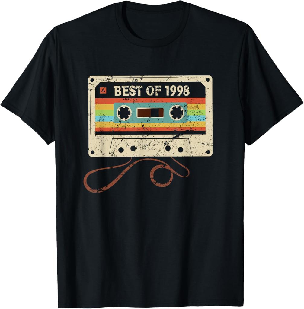 28th Birthday Gift Classic 1998 Vintage Unisex Women 28 Years TShirt Can Be Changed for Any Year Printed Tshirt Camisas
