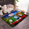 Thomas Train Birthday Party Carpet Design for Hallway Dormitory Game Room Balcony Antislip Carpet Anime Office Decor