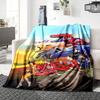 1Pc Power Rangers Teamup Blanket For Couch Bed Plush Cozy Fuzzy Blanket Super Soft Warm Blankets For Fall And Winter 0918261