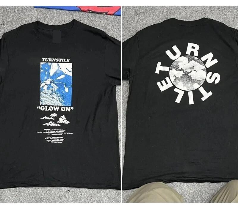 Turnstile Glow On Love Connection Tour 2 Sided T Shirt Unisex T-Shirt S
