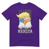 Merica Bald Eagle 4th Of July Trump American Flag Funny Gift TShirt