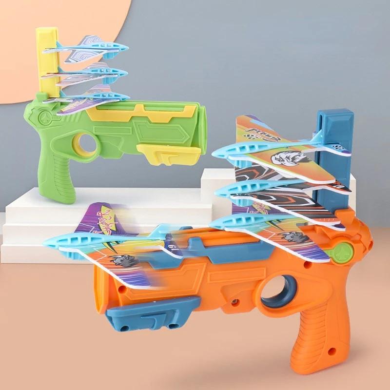 Upgrade Your Kids' Playtime with This Foam Plane Launcher Toy Pistol for Boys and Girls
