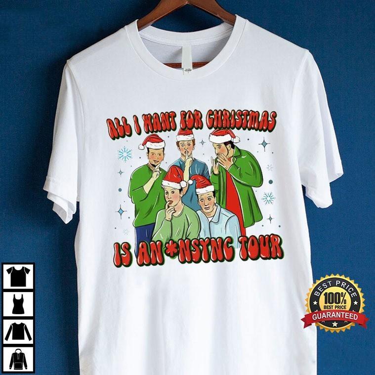 

Merry Christmas All I Want For Christmas Is NSYNC Gift Xmas S-5XL Shirt PN325 Unisex T-Shirt XXXL