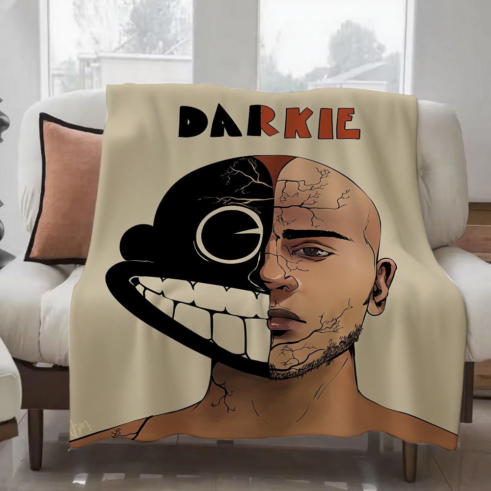 Musica Hip Hop Lil D-Darkie Design Coperta Leggera Per Dormitori, Pisolini, Soggiorno, Ufficio, Divano, Stagione Unica